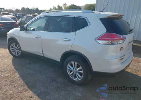 2016 Nissan Rogue Sv from USA, damaged, VIN KNMAT2MT7GP593403